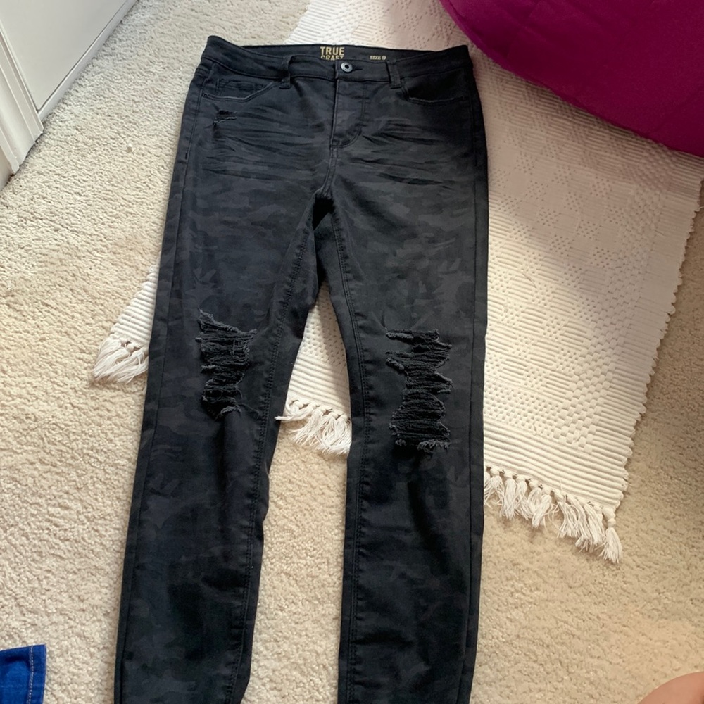 Womens Camo Jeans
